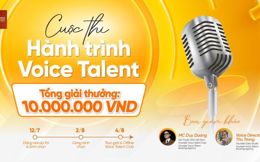 Cuộc thi “Hành trình Voice Talent” 2024